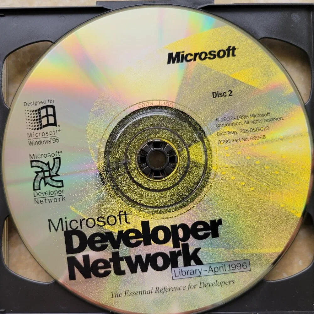 Vintage - Microsoft Developer Network Library, 2 CDs